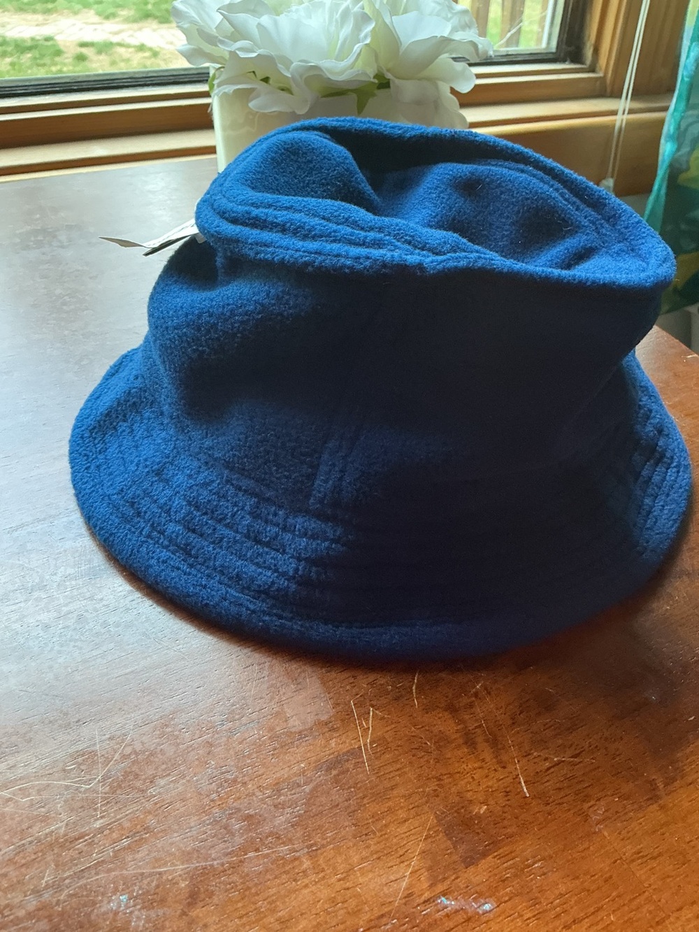 Aeropostale Fleece Bucket Hat Blue One Size NWT 2000s Vintage Y2K - Picture 11 of 13